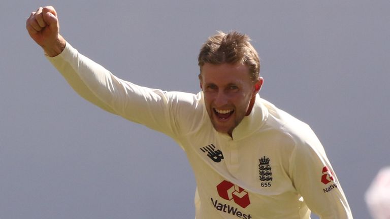 Joe Root celebrates taking the wicket of Rishabh Pant with his first ball (Pic: BCCI)