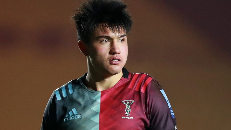 Marcus Smith starts for Harlequins in the No 10 jersey
