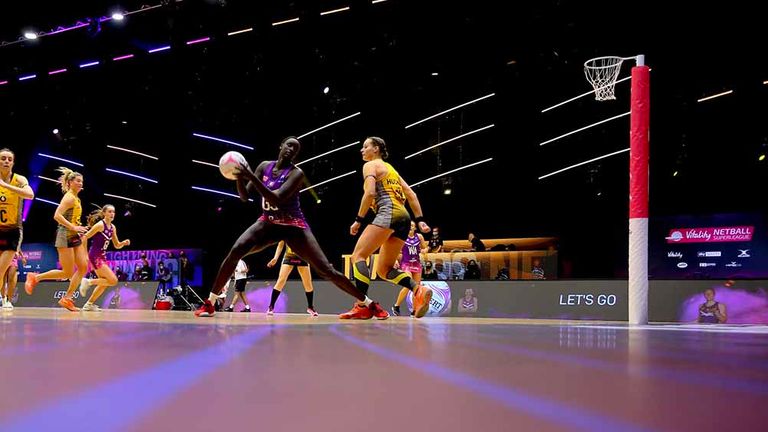The Vitality Netball Superleague restarted on February 12 in Wakefield (Image Credit: Ben Lumley)