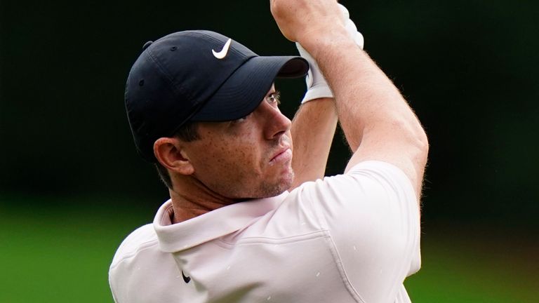 Rory McIlroy made the cut with two shots to spare