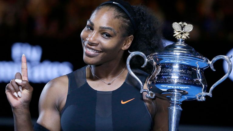 Serena Williams will be aiming to win a record-equalling 24th Grand Slam title in Melbourne