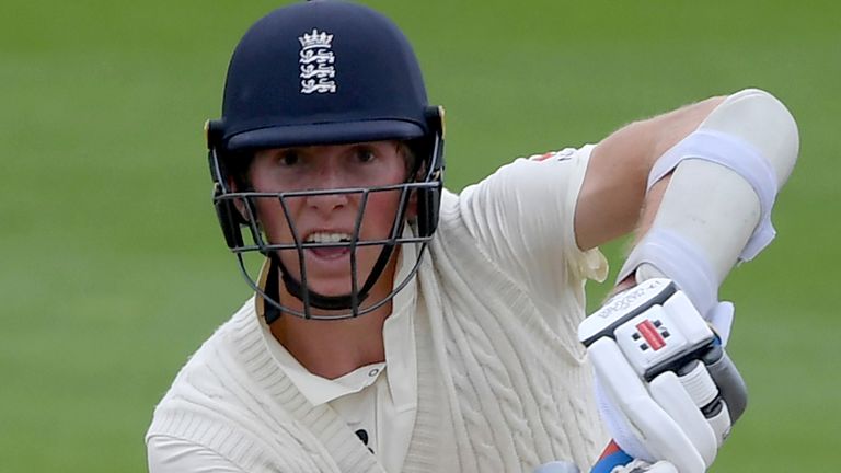 Zak Crawley will open the door for England in the Boxing Day Ashes Test with Rory Burns crashed