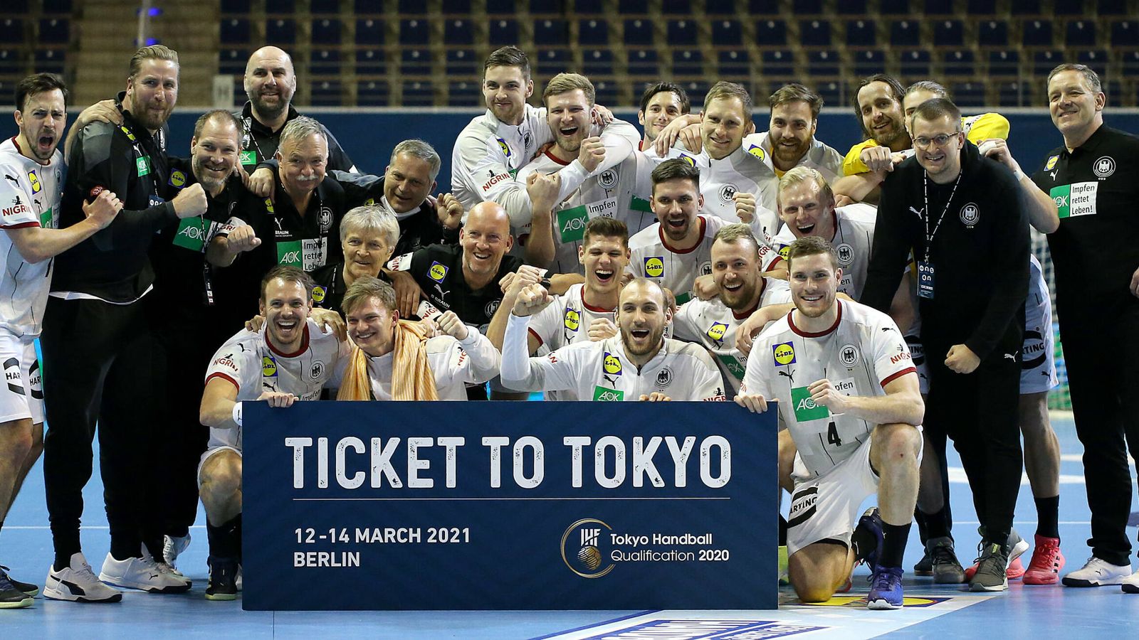 Handball News DHB-Team bucht mit Sieg gegen Algerien Olympia-Ticket Handball News Sky Sport