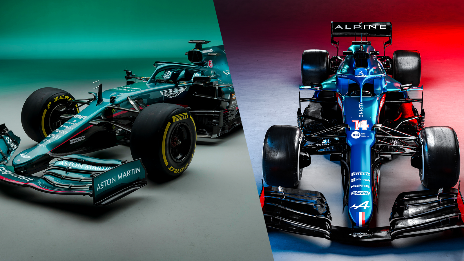 Formula 1 2021 Introducing the new cars and colours as launch season delivers striking contenders F1 News