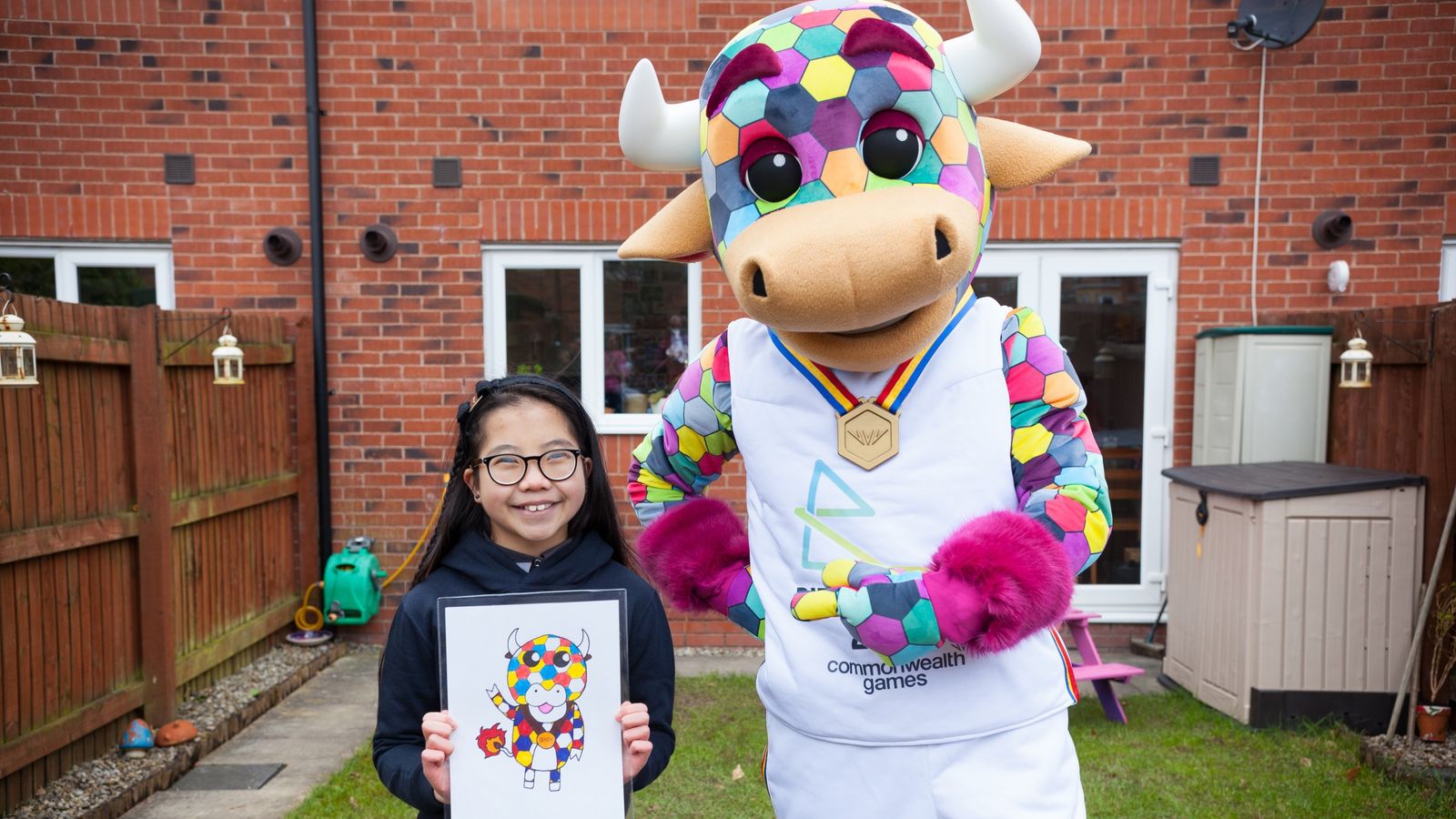 Perry the Bull: Mascot revealed for Birmingham 2022 Commonwealth Games