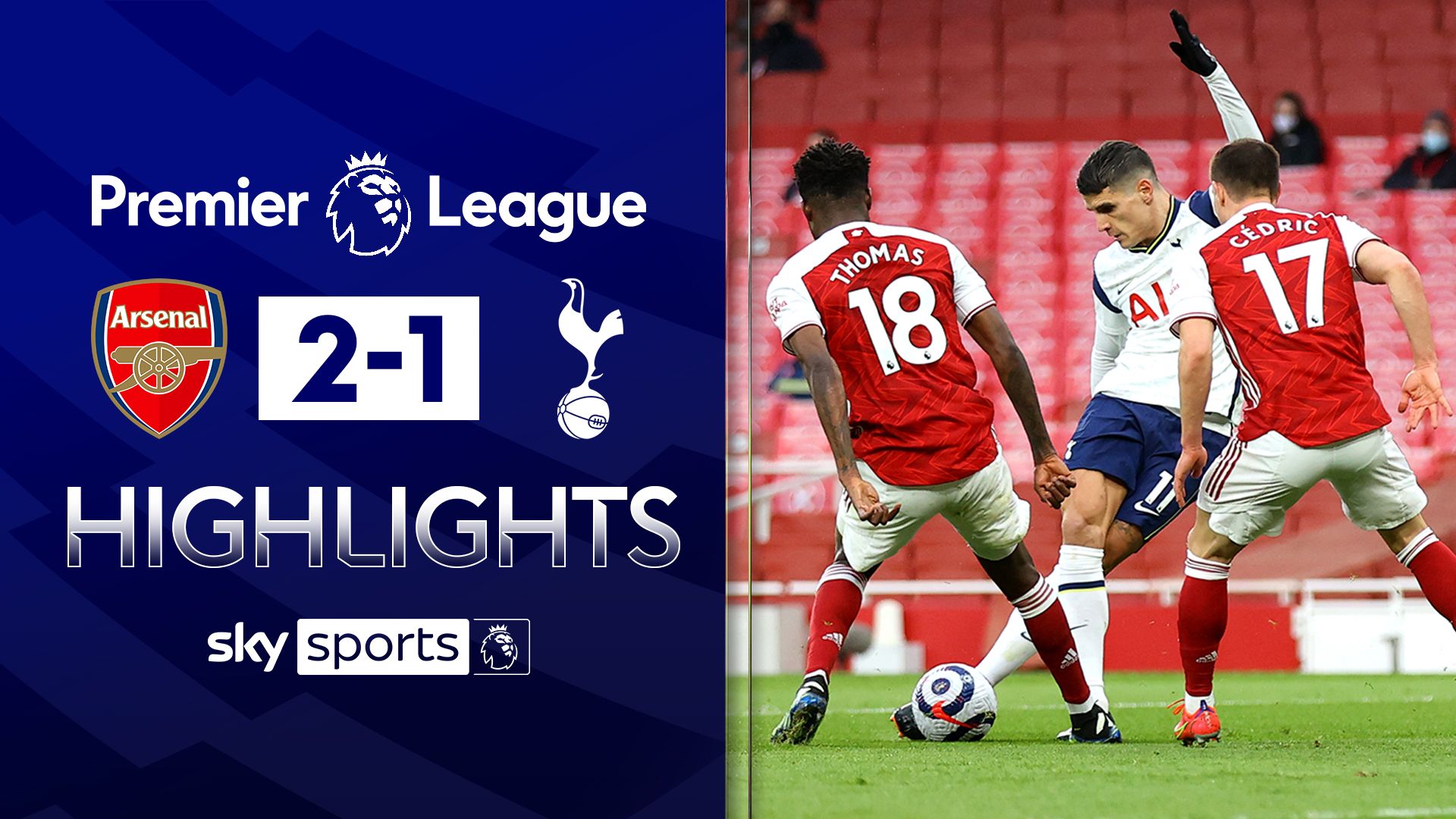 Arsenal win NLD after Lamela's stunning Rabona