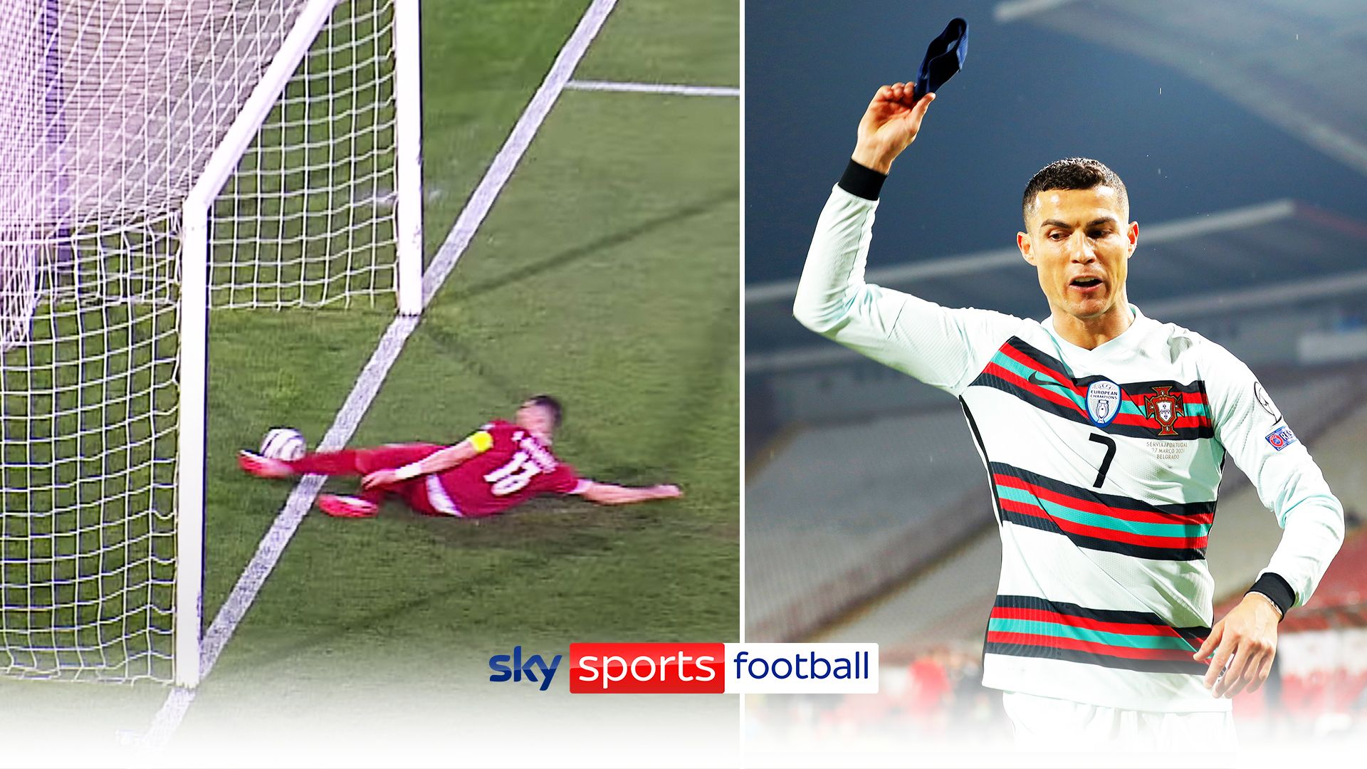Ronaldo rages at disallowed 'goal'