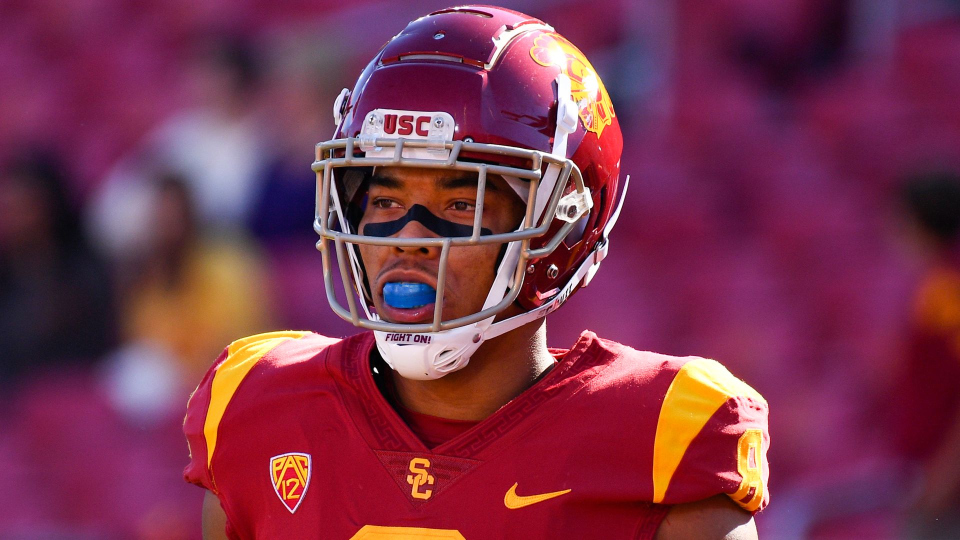 The son of Mr Universe hoping for a place in the NFL