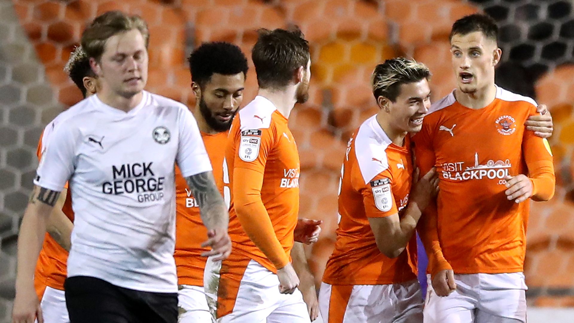 L1, L2 highlights, round-up: Blackpool, Shrews, Grimsby win