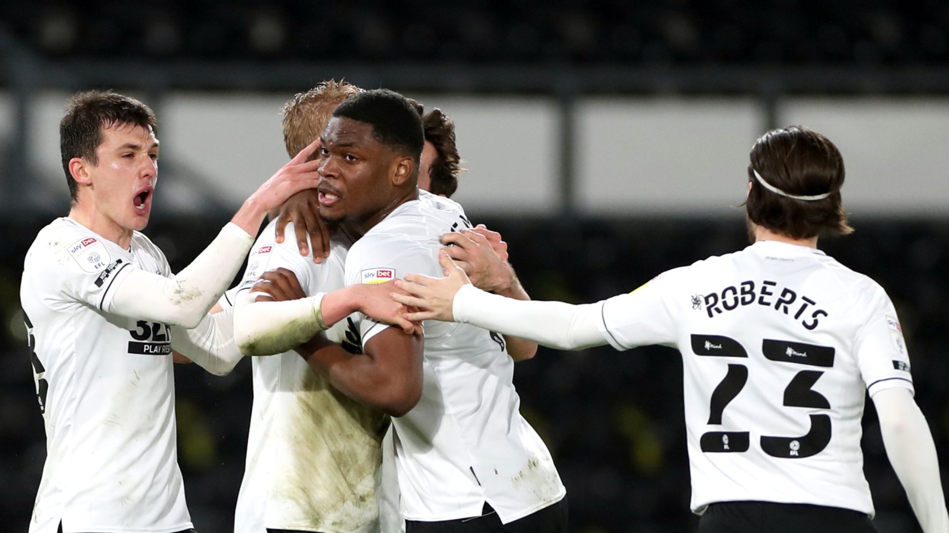 Derby battle back to deny Brentford