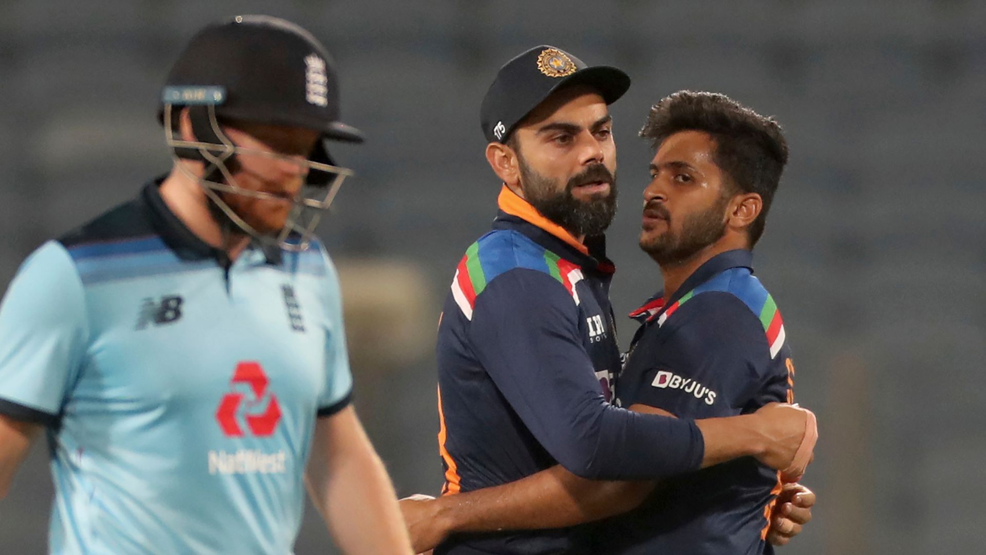 England collapse to defeat after Bairstow fireworks