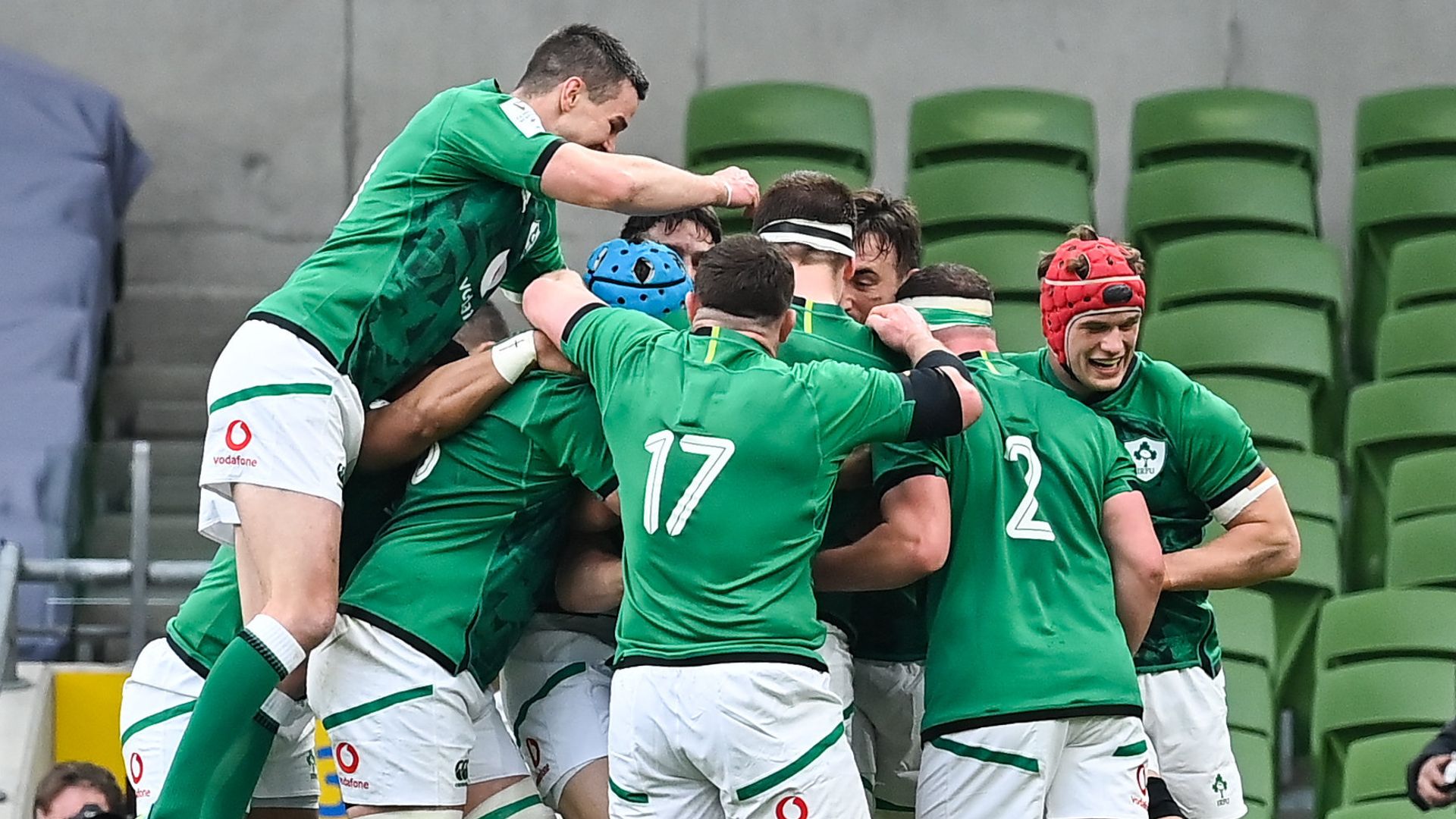 Ireland secure dominant win over England