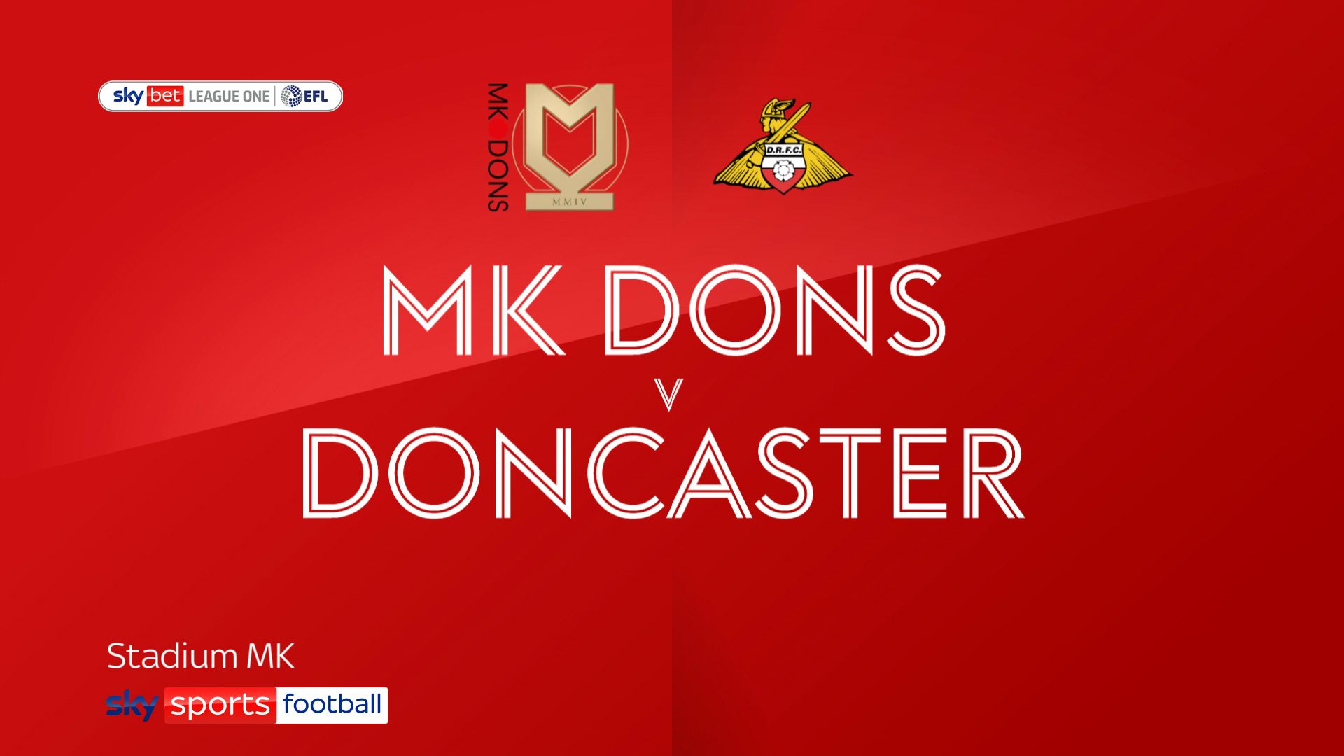 Doncaster edge MK Dons to move off L1 basement