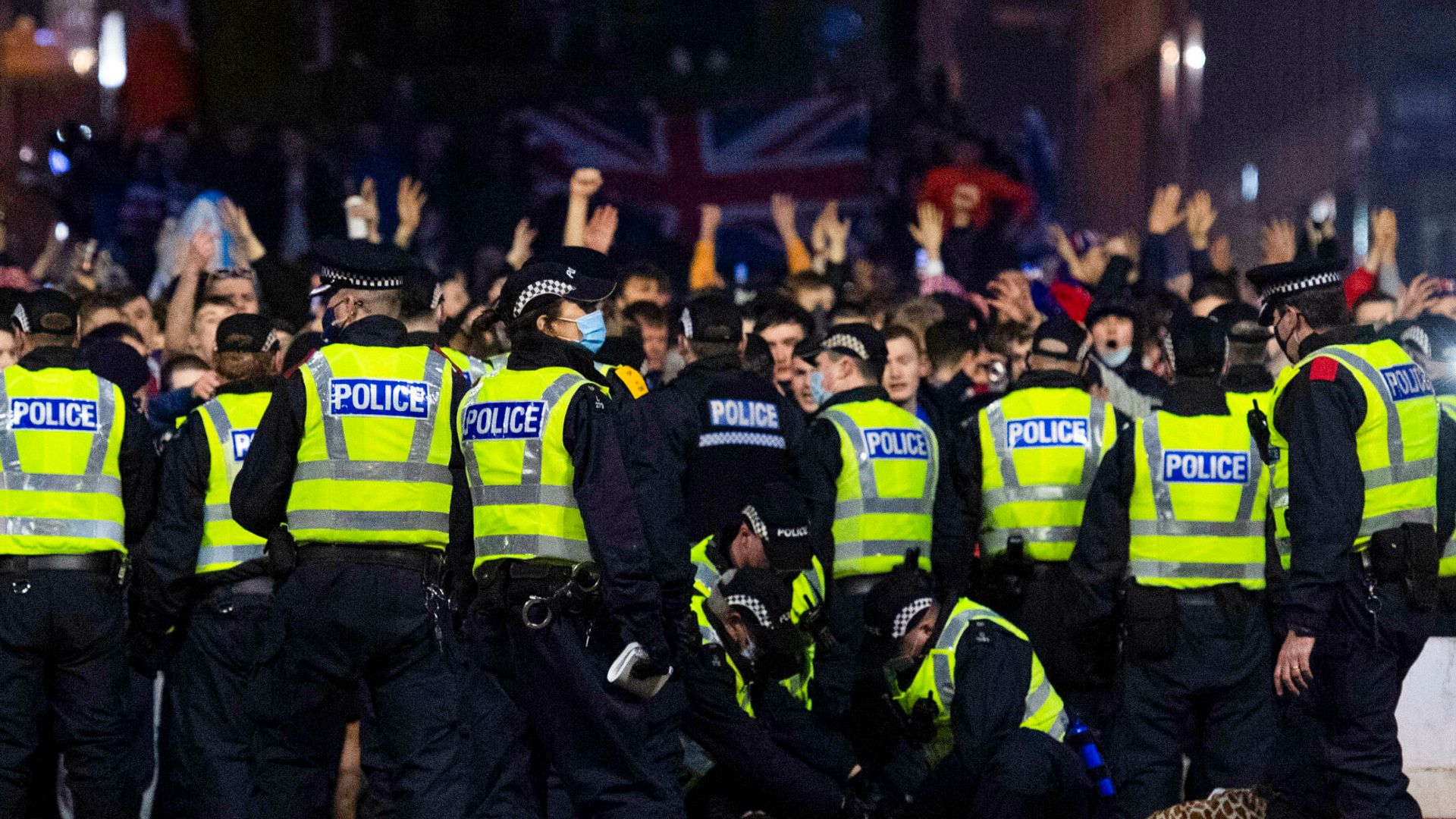 Sturgeon slams lockdown-breaching Rangers fans as arrests made