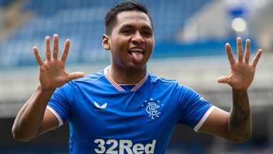 Alfredo Morelos scored the only goal of the game