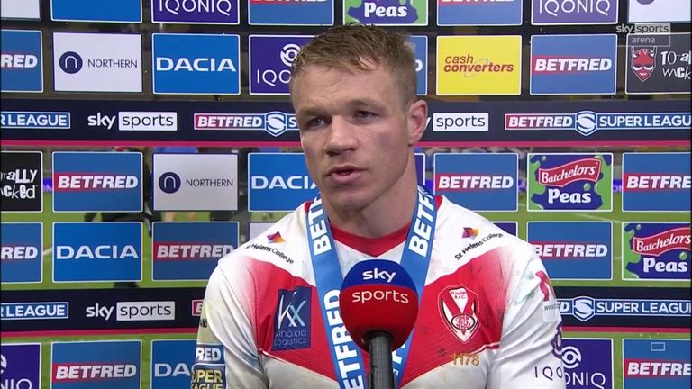 Man of the match Jonny Lomax said it was a tough battle against Salford and refused to look further ahead than next week's game.