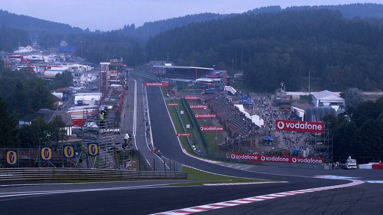 Die Strecke mit der längsten Runde: Spa-Francorchamps/Belgien – 7,004 Kilometer