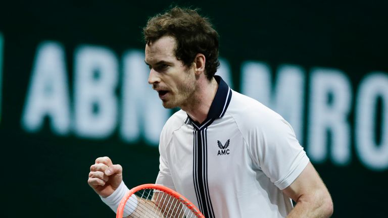 Andy Murray recuperó los últimos seis juegos para asegurar la victoria de un set en contra.