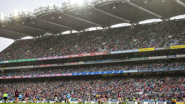 A crowd of 56,114 attended the 2019 final between Dublin and Galway