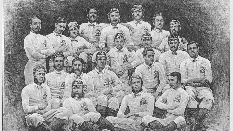 The 1871 England rugby team 