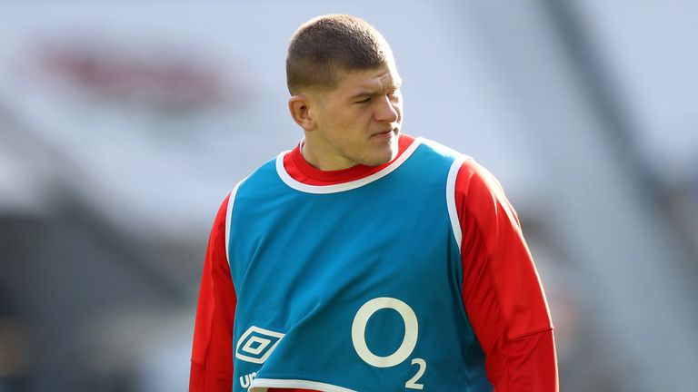 England player Jack Willis took it to social media to prove he could be out for up to a year