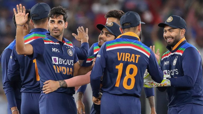 India have been fined 20 per cent of their match fees for maintaining a slow over-rate in Sunday's T20I win over England