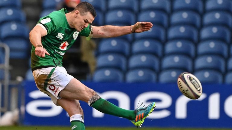 Sexton kicked the winning penalty in Ireland's Six Nations win over Scotland last Sunday
