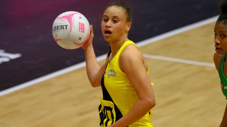 Laura Malcolm of Manchester Thunder (Image courtesy of Ben Lumley)