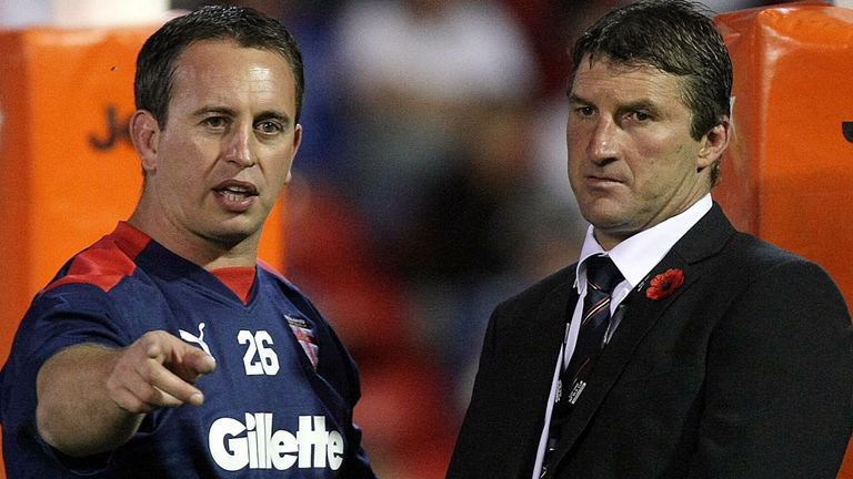 Steve McNamara and Tony Smith played and coached together