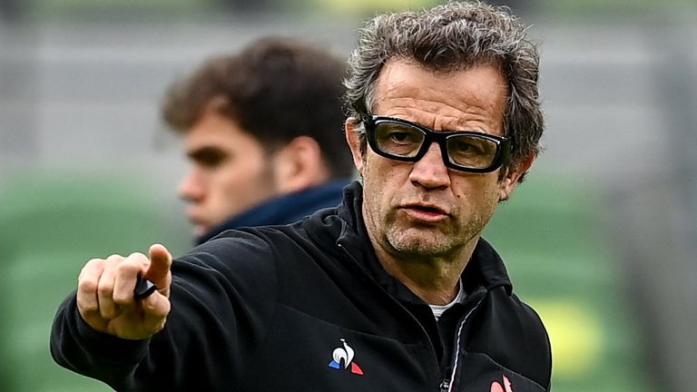 France head coach Fabien Galthie will miss Sunday's Six Nations Test vs Italy due to a positive Covid-19 Test