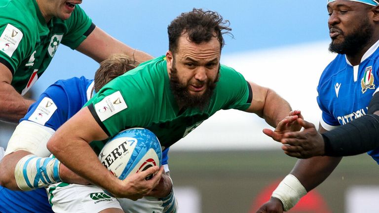 Jamison Gibson-Park starts at scrum-half, with Conor Murray on the bench 