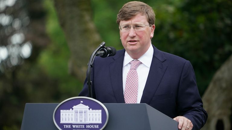 Mississippi Governor Tate Reeves has signed a bill banning transgender athletes from competing on women's sports teams