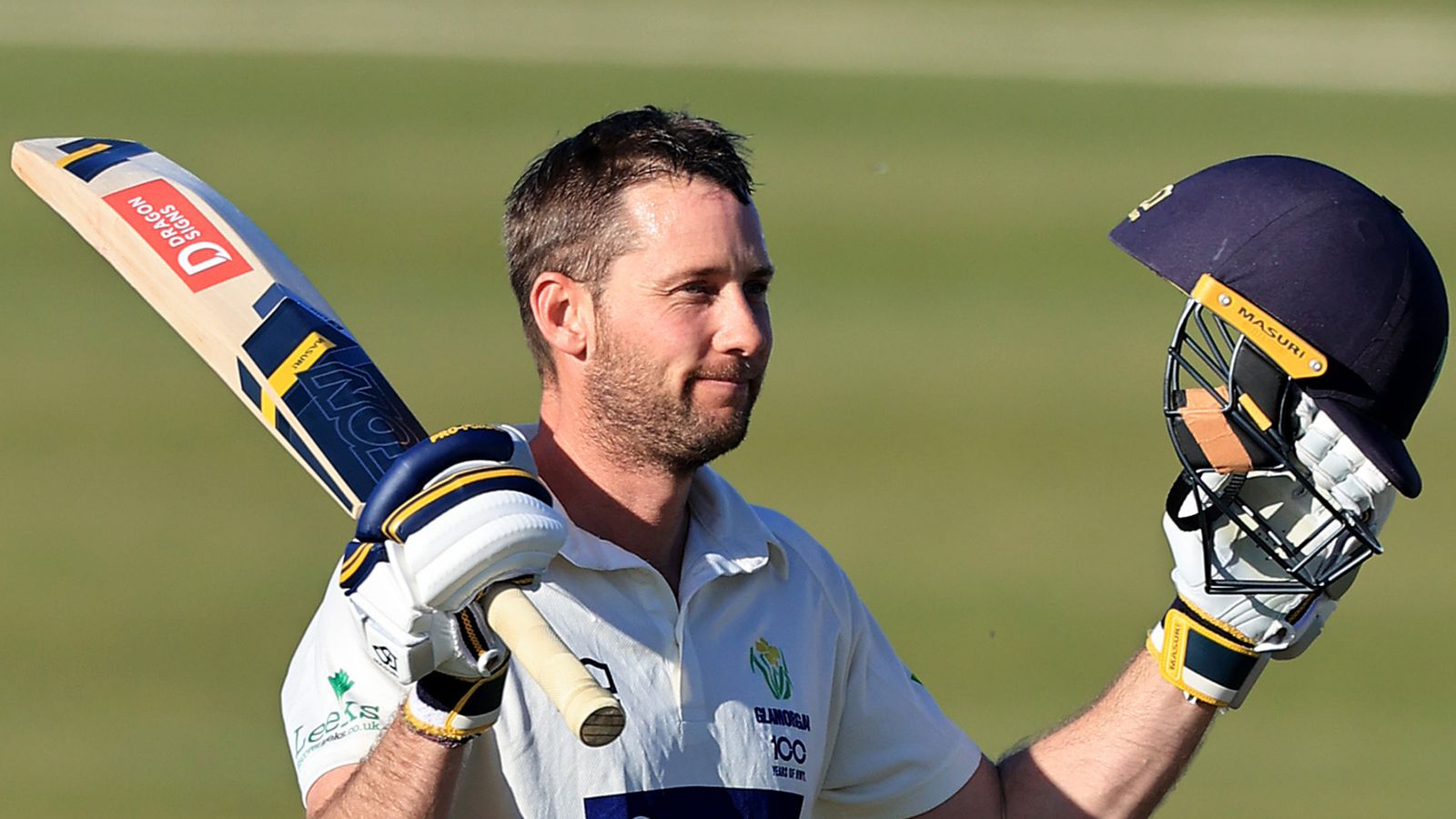 Chris Cooke century puts Glamorgan on top against ...