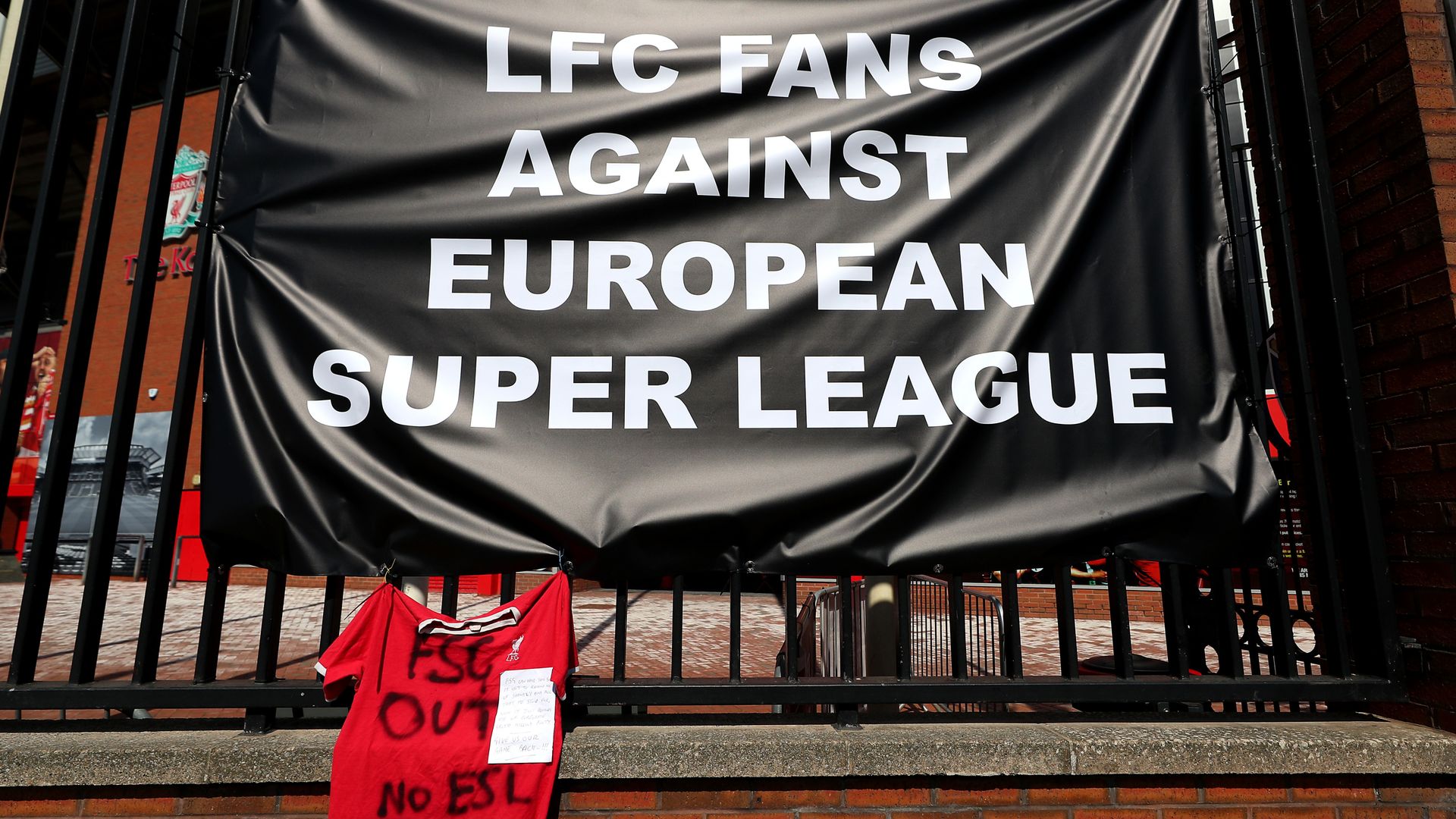 Liverpool agree to fan discussions after Super League outcry