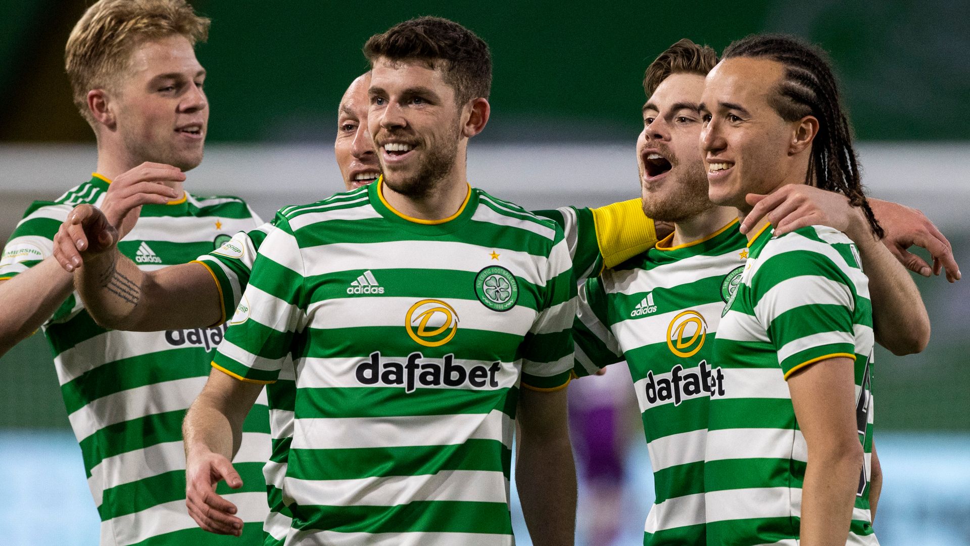 Celtic wear down Falkirk to reach round four