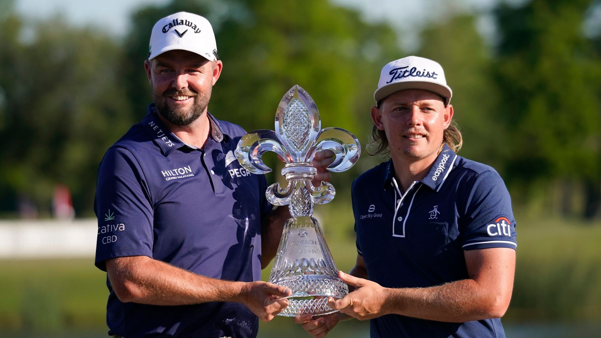 Leishman, Smith win Zurich Classic after play-off