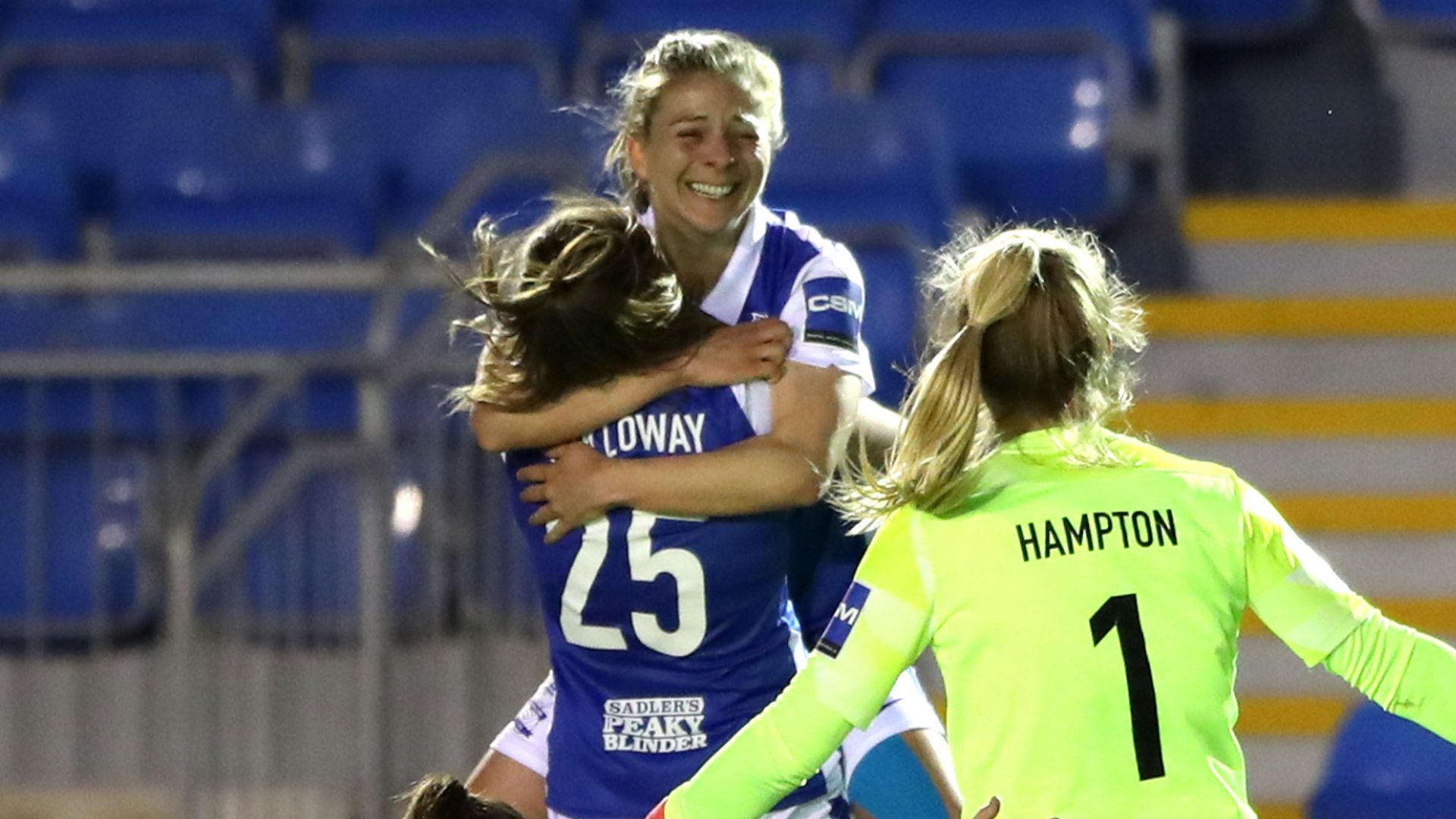 WSL round-up: Birmingham score late, Arsenal cruise