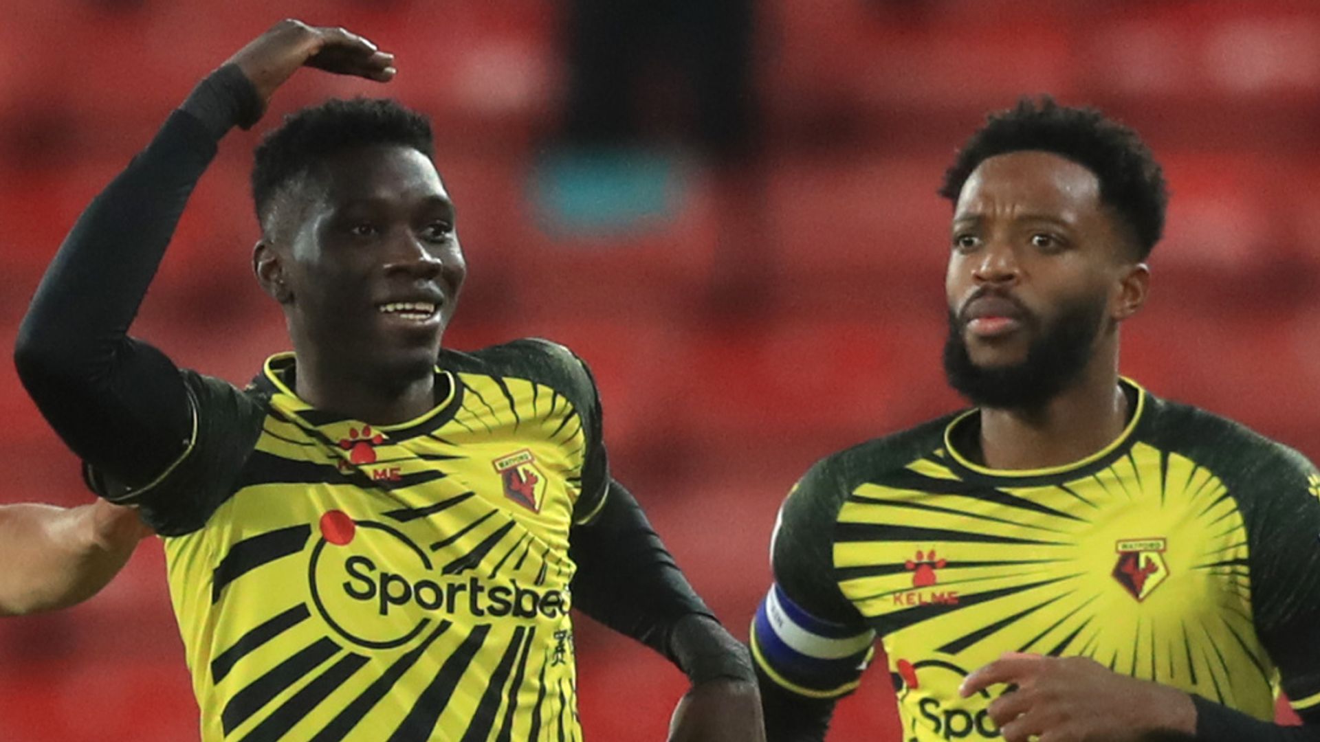 Sarr double edges Watford closer to PL return