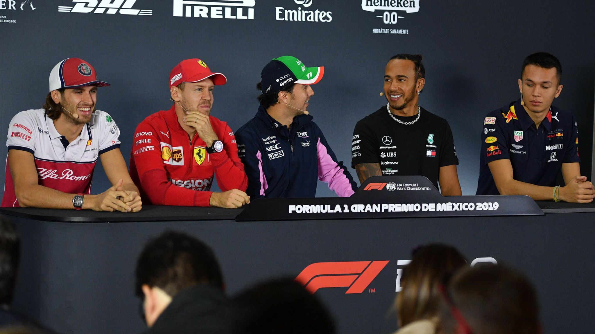 Lewis Hamilton alongside Sebastian Vettel Formula 1s Thursday press conference twist for Imola F1 News