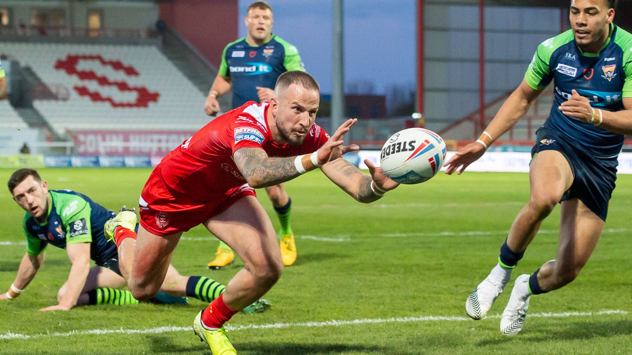 NRL 2021: Super League fastest try ever, Hull Kingston ...