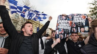 Protests outside Stamford Bridge ahead of Chelsea's game with Brighton on Tuesday saw their withdrawal from the European Super League within hours