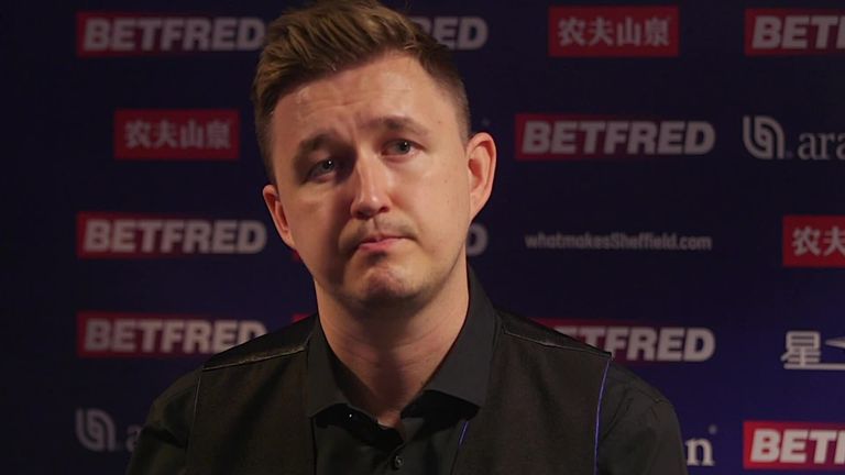 Kyren Wilson stormed into the semi-finals of the World Snooker Championship