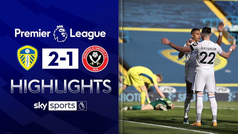 WATCH FOR FREE: Highlights of Leeds' Premier League win over Sheffield United
