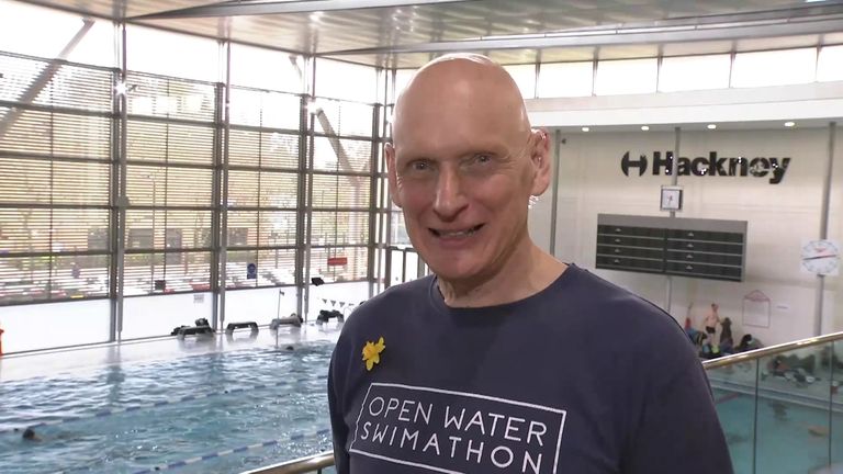 Olympic gold medallist Duncan Goodhew says he is delighted to see people return to swimming pools in England as coronavirus restrictions are lifted