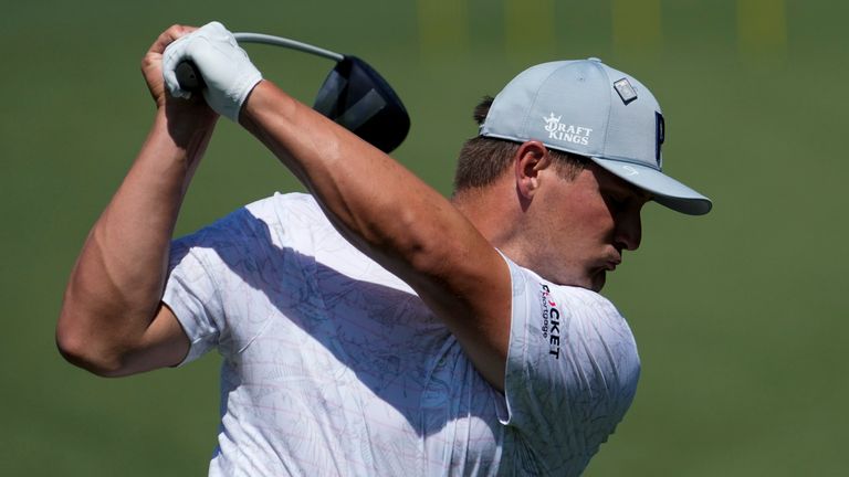 DeChambeau is grouped with Adam Scott and Max Homa for the first two rounds