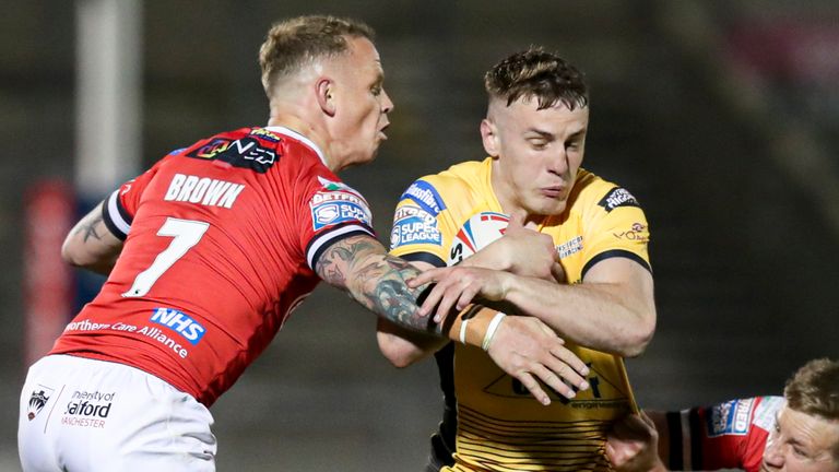 Jake Trueman's second-half try helped seal the win for Castleford