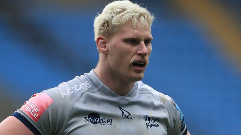Jean-Luc du Preez is part of a formidable and physical Sale Sharks pack