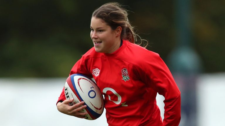 Jess Breach has scored 24 tries in 15 Tests for England
