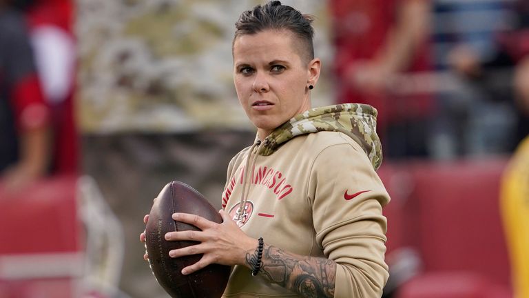 Sowers followed Kathryn Smith, appointed by the Buffalo Bills in 2016, as the NFL's second full-time female coach