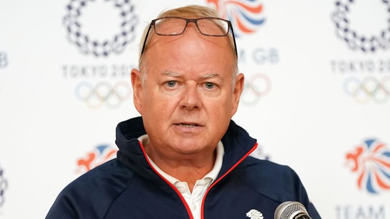 Mark England says there will be no medal target for Team GB following a tumultuous year because of Covid-19